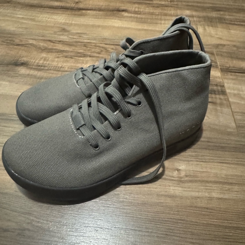 Women's Gray Canvas Sneakers